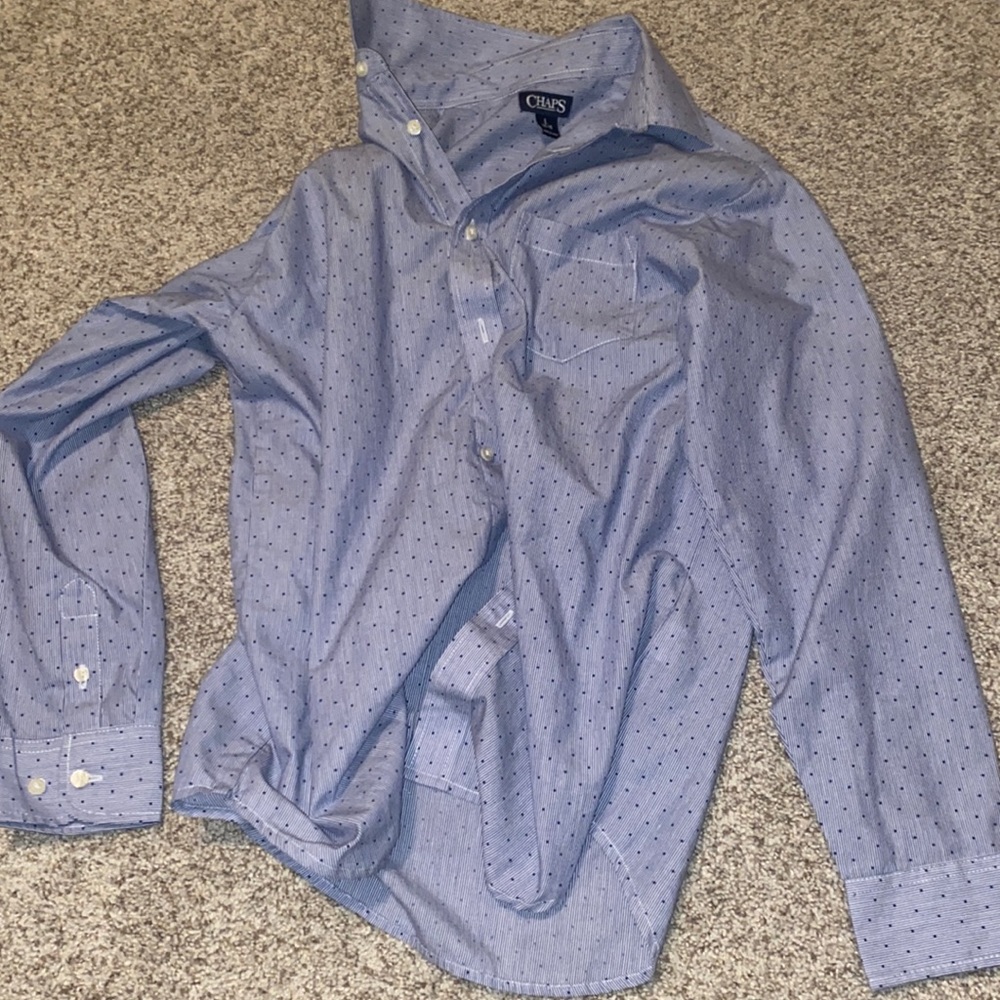 Youth large button down